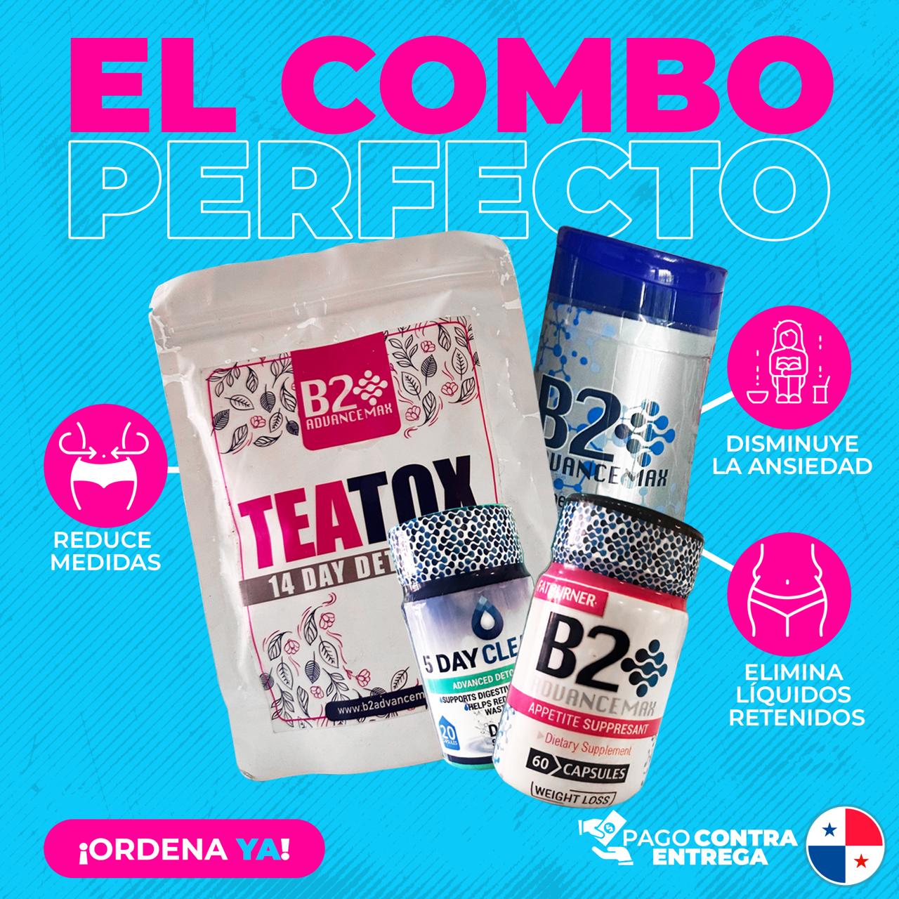 🌿 Kit Full B2 + Detox Clean + Teatox | Oferta Especial