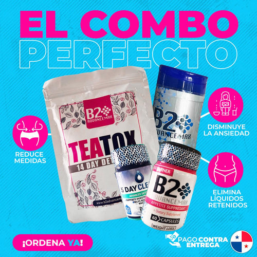 🌿 Kit Full B2 + Detox Clean + Teatox | Oferta Especial