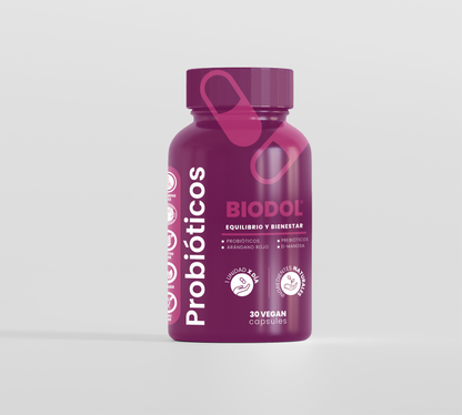 🌿 BIODOL PROBIÓTICOS – Equilibrio y Protección Desde el Interior