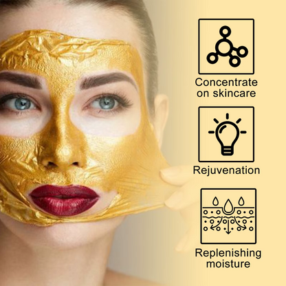 ✨ Mascarilla Facial de Oro con Retinol | Piel Radiante, Firme y Rejuvenecida