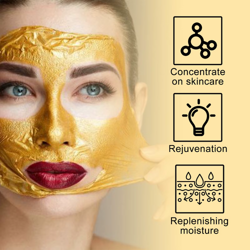 ✨ Mascarilla Facial de Oro con Retinol | Piel Radiante, Firme y Rejuvenecida