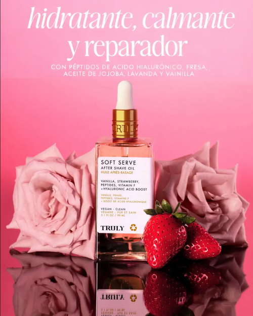 Soft Serve™ Aceite Post Afeitado Glow – Piel Suave, Sedosa y Sin Irritación