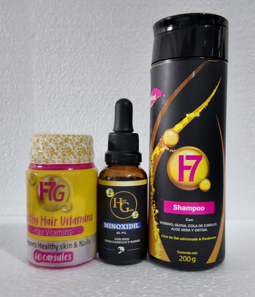 ✨ Kit Capilar H7 | Rutina Completa para el Cuidado del Cabello