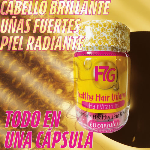 ✨ H7G Hair Vitamins | Cabello, Piel y Uñas